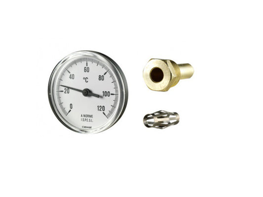 HŐMÉRŐ KÖR 120°C 5CM BENYÚLÁSSAL 80MM ALSÓS CEWAL