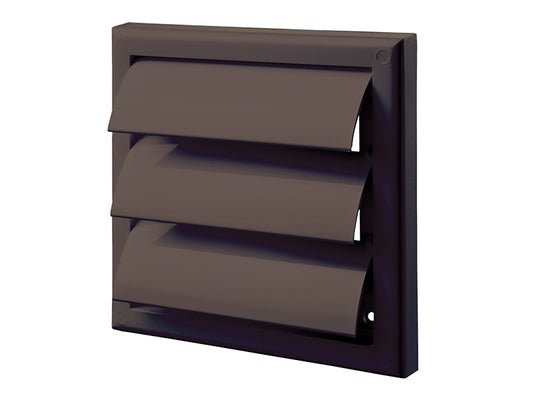 VENTS SZELLŐZŐRÁCS MV100VJ GRAVITÁCIÓS, BARNA