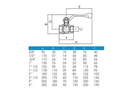 2 1/2" BB GOLYÓSCSAP REMER 371 - TELJES ÁTFOLYÁSÚ  1/6#