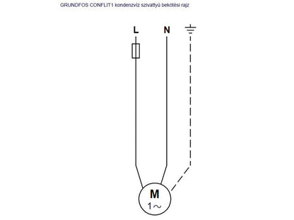 GRUNDFOS CONLIFT 1 KONDENZÁTUM ÁTEMELŐ SZIVATTYÚ