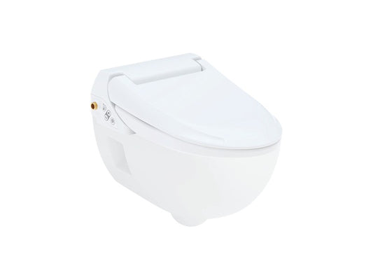 GEBERIT AQUACLEAN 4000 KÉSZLET, WC-RE SZERELHETŐ BERENDEZÉS FALI WC-VEL, ALPIN FEHÉR