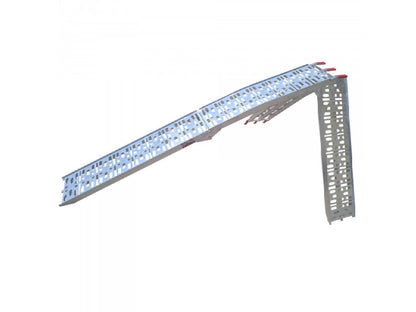 Aluminium összecsukható rámpa szett (2 db), max. teherbírás 340 kg/oldal