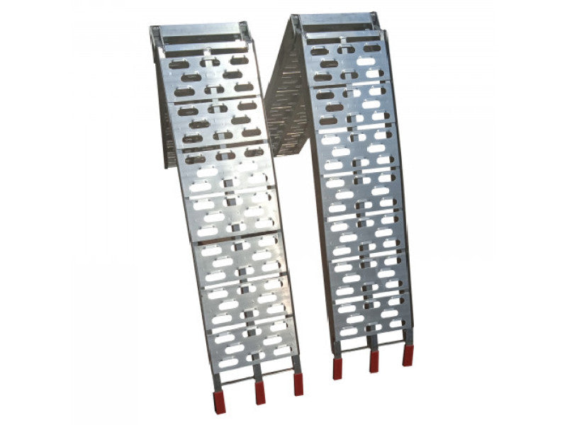 Bérelhető aluminium, összecsukható rámpa szett (2 db) , max. teherbírás 340 kg/oldal