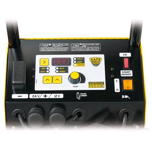 DECA SC60/700 intelligens akkumulátor indító-töltő (bikázás 700A, 12/24V, 60A, max. 800Ah)