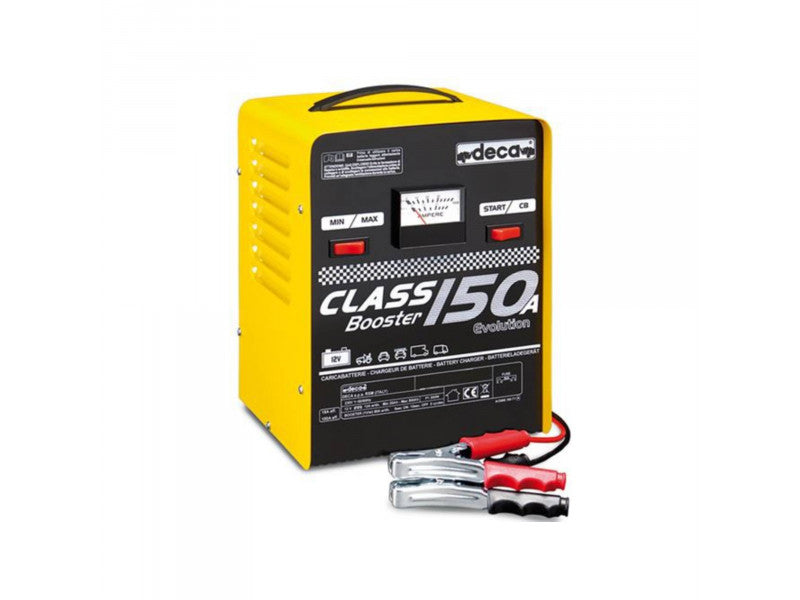 DECA CLASS BOOSTER150A akkumulátor indító-töltő (bikázás 135A, 12V, 18A, max. 200 Ah)