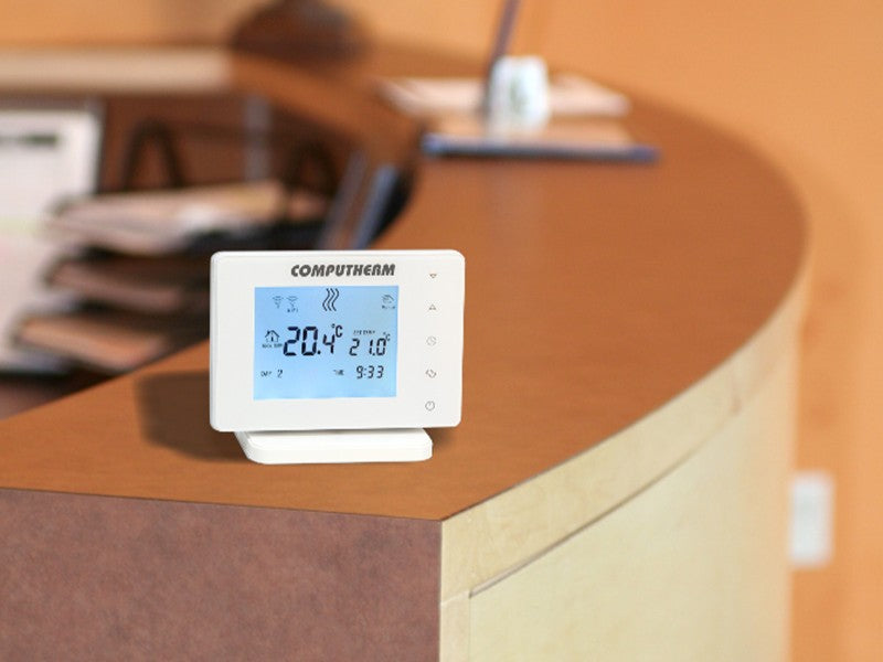 COMPUTHERM E800RF MULTIZÓNÁS WI-FI TERMOSZTÁT, VEZETÉK NÉLKÜLI ÉRINTŐGOMBOS VEZÉRLŐKKEL