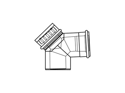 ALMEVA LIL ELL. KÖNYÖK IDOM 87° KONC. 60 / 100   LIL-PPH/ACÉL FEH