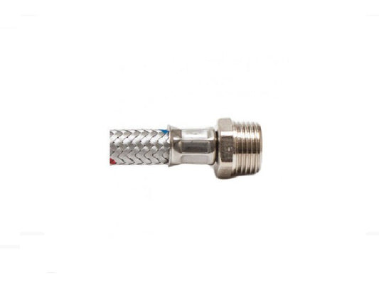 1/2"X1/2"X15 KB VÍZ BEKÖTŐCSŐ INOX