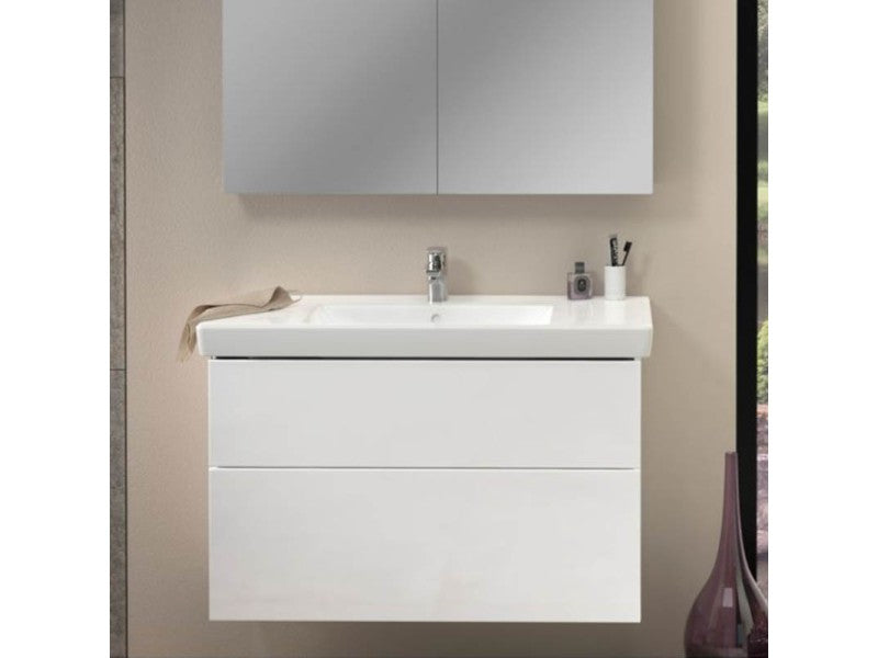 VILLEROY & BOCH SUBWAY 2.0 BEÉPÍTHETŐ MOSDÓ, SZÖGLETES, 100X47, TÚLFOLYÓVAL