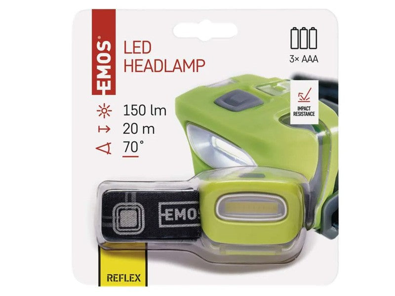 EMOS FEJLÁMPA 2W 1 COB LED P3528