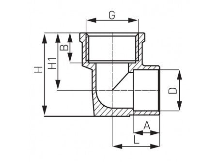 1/2" SR FALIKORONG RÖVID FOCUS