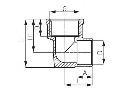 1/2" SR FALIKORONG RÖVID FOCUS