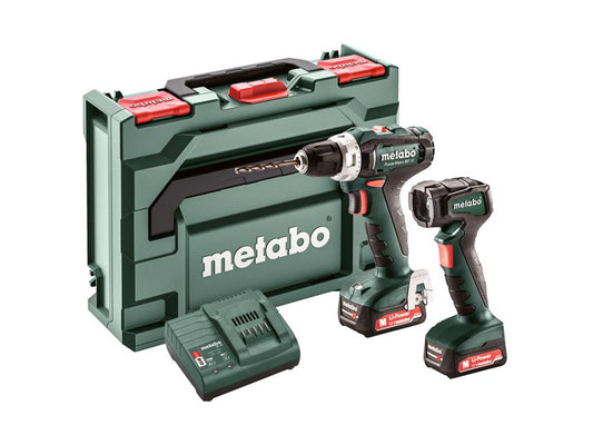 METABO FÚRÓCSAVAROZÓ, BS 12, AKKUS, POWERMAXX ULA 12 LED SET