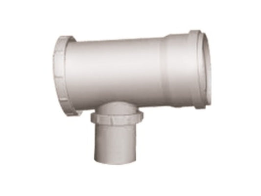 ALMEVA CAS PPH ELLENŐRZŐ VÉGIDOM 87° VISSZAÁRAMLÁS BIZTOSÍTÓVAL - DN160/80