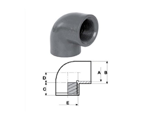 PVC NYOMÓ 20-1/2" BM KÖNYÖK