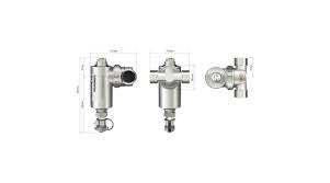FERNOX TF1 OMEGA FILTER 1" MÁGNESES ISZAPLEVÁLASZTÓ