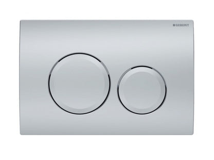 GEBERIT NYOMÓLAP DELTA 20 MATT KRÓM BASIC 2 MENNYISÉGES
