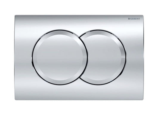GEBERIT NYOMÓLAP DELTA 01 FÉNYES KRÓM BASIC 2 MENNYISÉGES