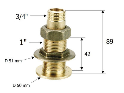 WC TÖLTŐSZELEP CSAVARZAT 1" REMER