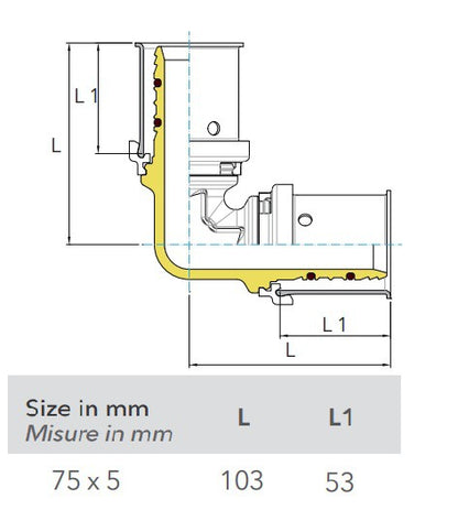 COMISA PRESS 75-75X5MM KÖNYÖK IDOM