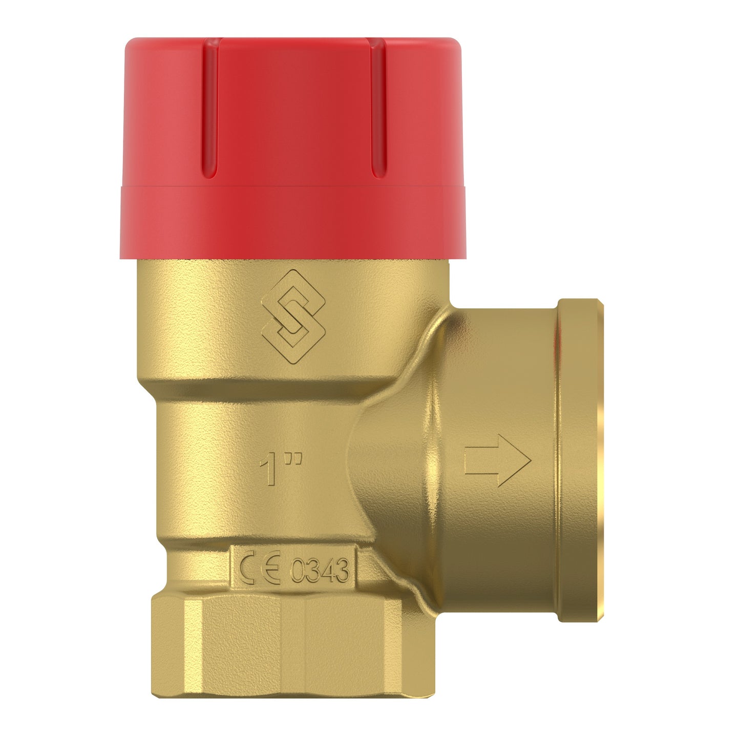 FLAMCO PRESCOR 1"X5/4" BIZTONSÁGI SZELEP 2,5 BAR (27034),(27044)
