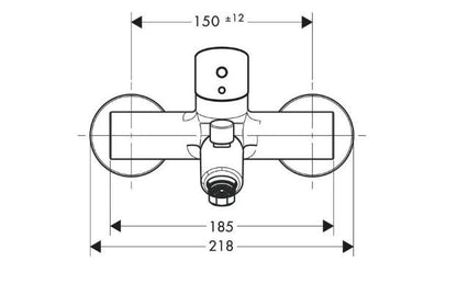 HANSGROHE TALIS S KÁDCSAPTELEP