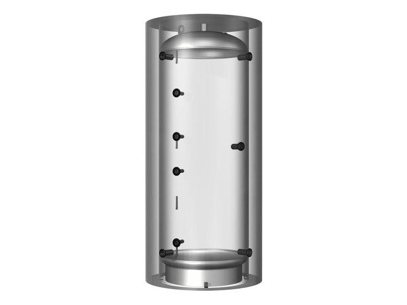 HAJDU AQ PT6.2 PUFFERTÁROLÓ, SZIGETELÉS NÉLKÜL, 750 L, HŐCSERÉLŐ NÉLKÜL