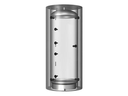 HAJDU AQ PT6.2 PUFFERTÁROLÓ, SZIGETELÉS NÉLKÜL, 750 L, HŐCSERÉLŐ NÉLKÜL