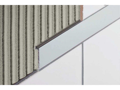 SCHLÜTER DESIGNLINE AME BORDÜRPROFIL 2,5M, MATT ELOX,ALU, DEKORLÉC