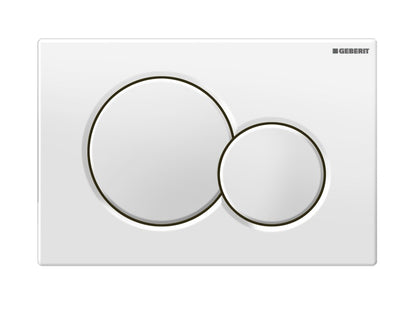 GEBERIT NYOMÓLAP SIGMA 01 FEHÉR