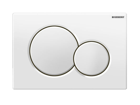 GEBERIT NYOMÓLAP SIGMA 01 FEHÉR