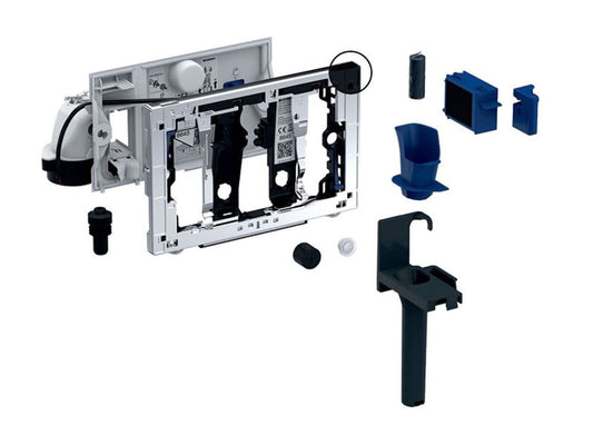 GEBERIT DUOFRESH MODUL AUTOMATA RENDSZER SIGMA 12 CM FALSÍK ALATTI TARTÁLYHOZ, FÉNYES KRÓM !!