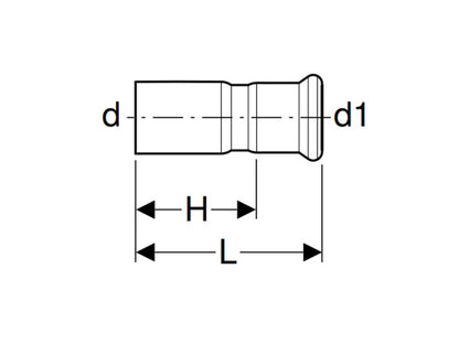 GEBERIT MAPRESS 28-15 KB SZŰKÍTŐ