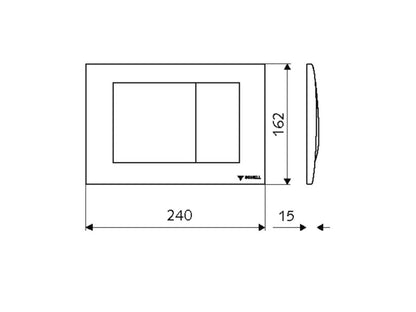 SCHELL NYOMÓLAP FIELD, VANDÁLBIZTOS, MATT KRÓM