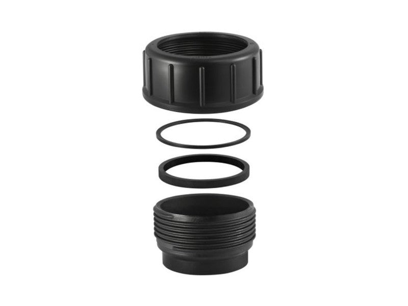 GEBERIT PE-HD 110 HOLLANDERES CSAVARZAT - FEKETE