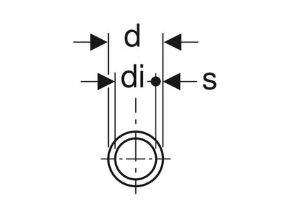 GEBERIT MAPRESS 54X1,5 KÍVÜL-BELÜL HORGANYZOTT CSŐ, NAGY KÖTEG, 6M/SZÁL