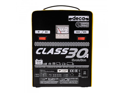 DECA CLASS30A akkumulátortöltő (12/24V, 30A, max. 300Ah)