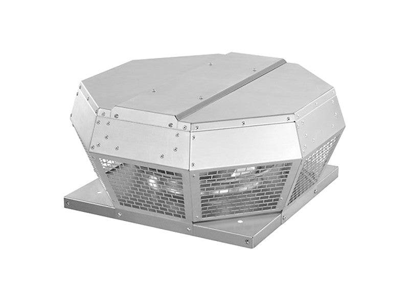 ALNOR TETŐVENTILÁTOR VIVO-2-190-500 RADIÁLIS VÍZSZINTES LÉGKIVEZETÉSSEL ALUMINIUM HÁZ BEÉPÍTETT S