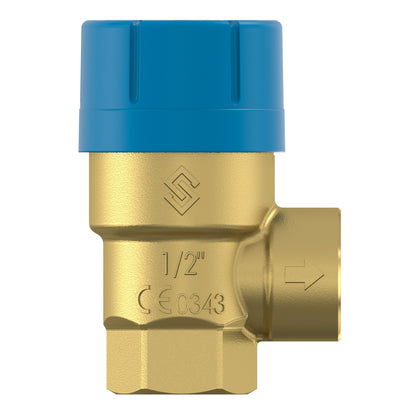 FLAMCO PRESCOR B 1/2"X1/2" BIZTONSÁGI SZELEP 8 BAR