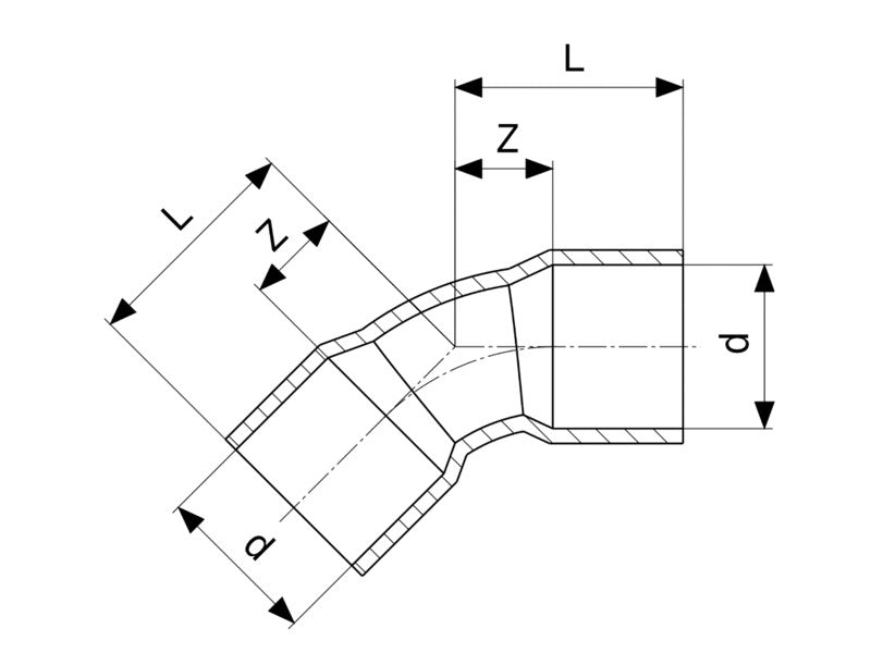 35/45° BB RÉZ ÍV 5041 #2/80