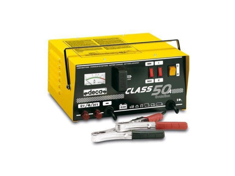 DECA CLASS50A akkumulátortöltő (12/24V, 50A, max. 500Ah)