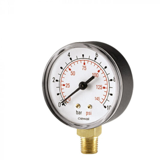 MANOMÉTER  6B 63MM ALSÓS CEWAL
