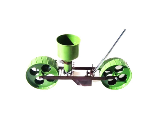 R4 mini farmer rezgőnyelves vetőgép (sorkerekes, nyéllel)