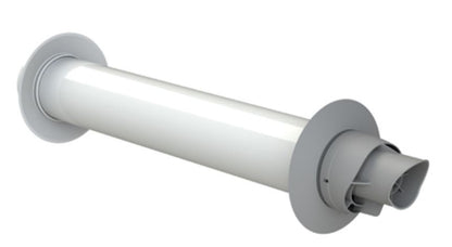 TRICOX PPS/ALU 80/125MM PARAPET - 2 DB TAKARÓ LEMEZZEL