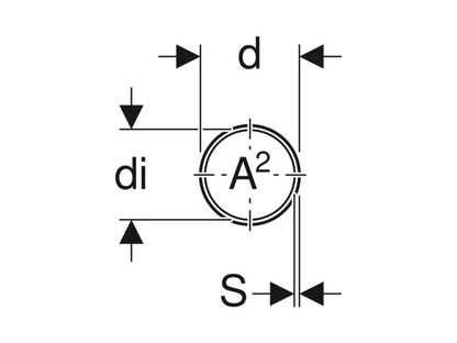 GEBERIT PE-HD 110-ES CSŐ 5M/SZÁL