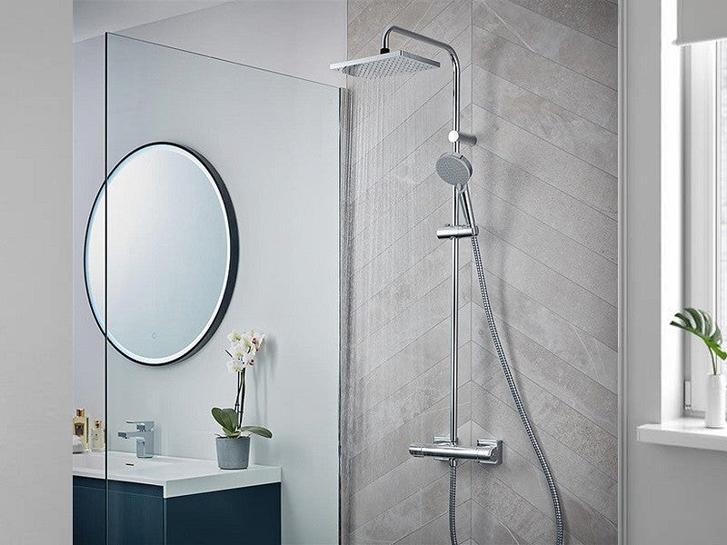 HANSGROHE VERNIS SHAPE SHOWERPIPE 230, 1 JET, TERMOSZTÁTTAL, KRÓM