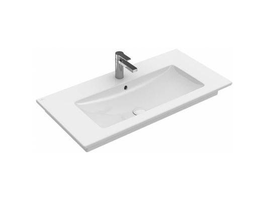 VILLEROY & BOCH VENTICELLO BEÉPÍTHETŐ MOSDÓ, SZÖGLETES, 80X50CM, TÚLFOLYÓVAL