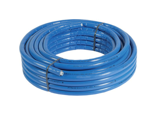 COMISA 16X2 ÖTRÉTEGŰ CSŐ 6MM SZIGETELT PE-RT KÉK - JANSEN SWISS