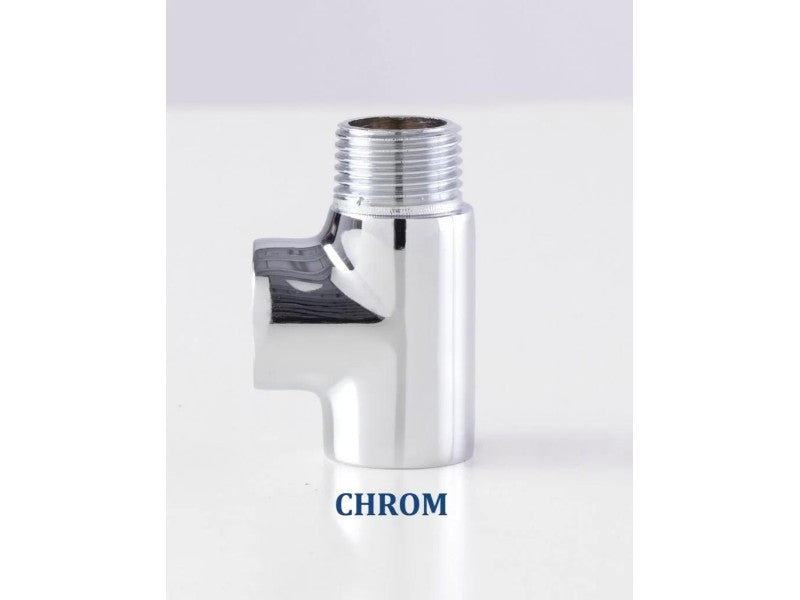 RADECO T-IDOM CSŐRADIÁTORHOZ 1/2" KRÓM