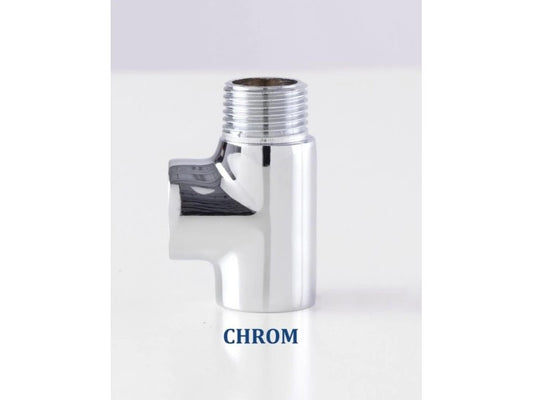 RADECO T-IDOM CSŐRADIÁTORHOZ 1/2" KRÓM